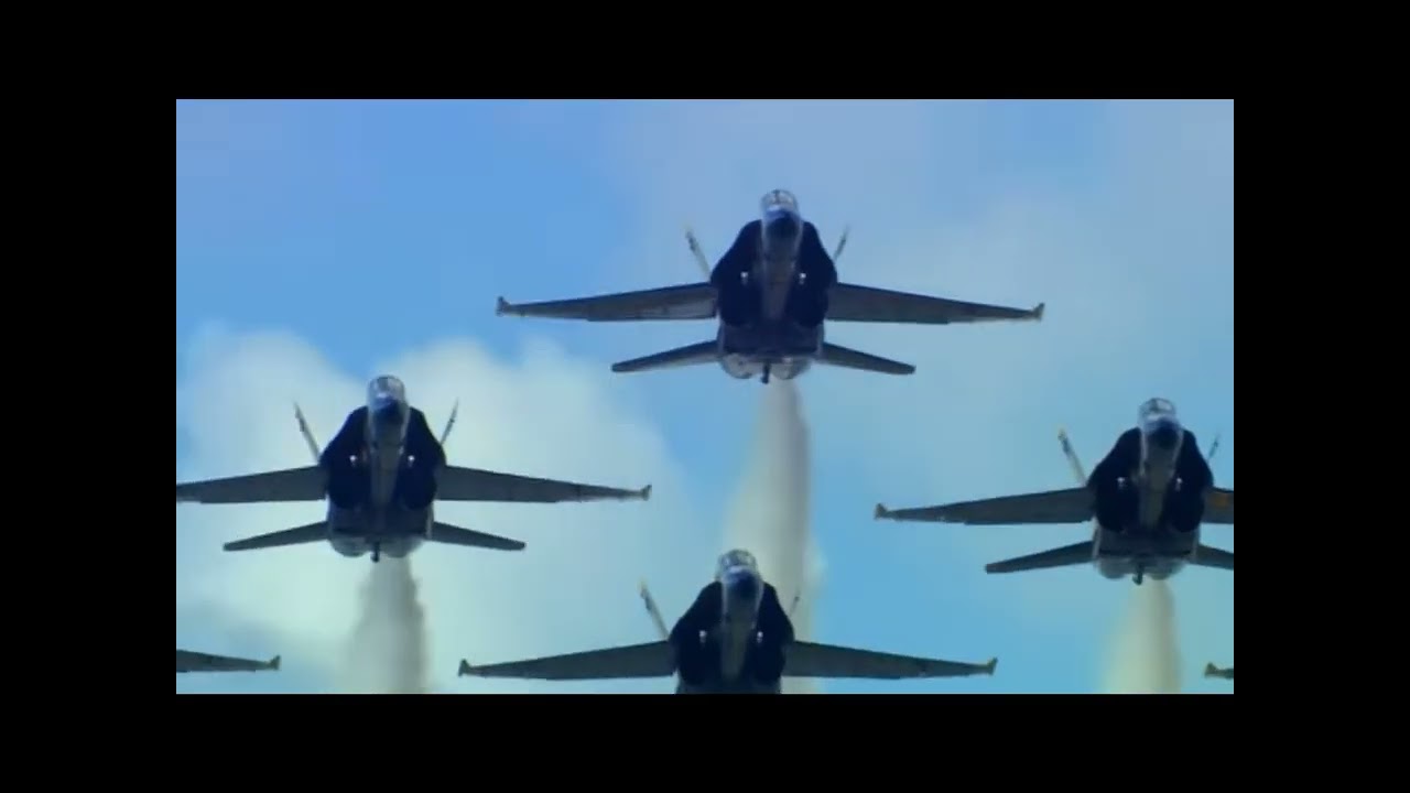 Blue Angels Edit | Rock You Like a Hurricane
