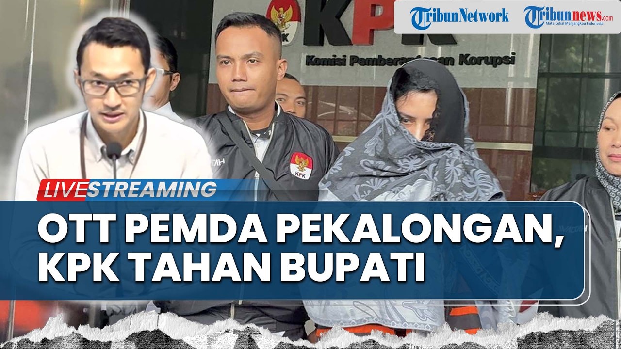 🔴LIVE: Konpers OTT Dugaan Korupsi Pemerintah Kabupaten Pekalongan, KPK Tahan Bupati Fadia Arafiq