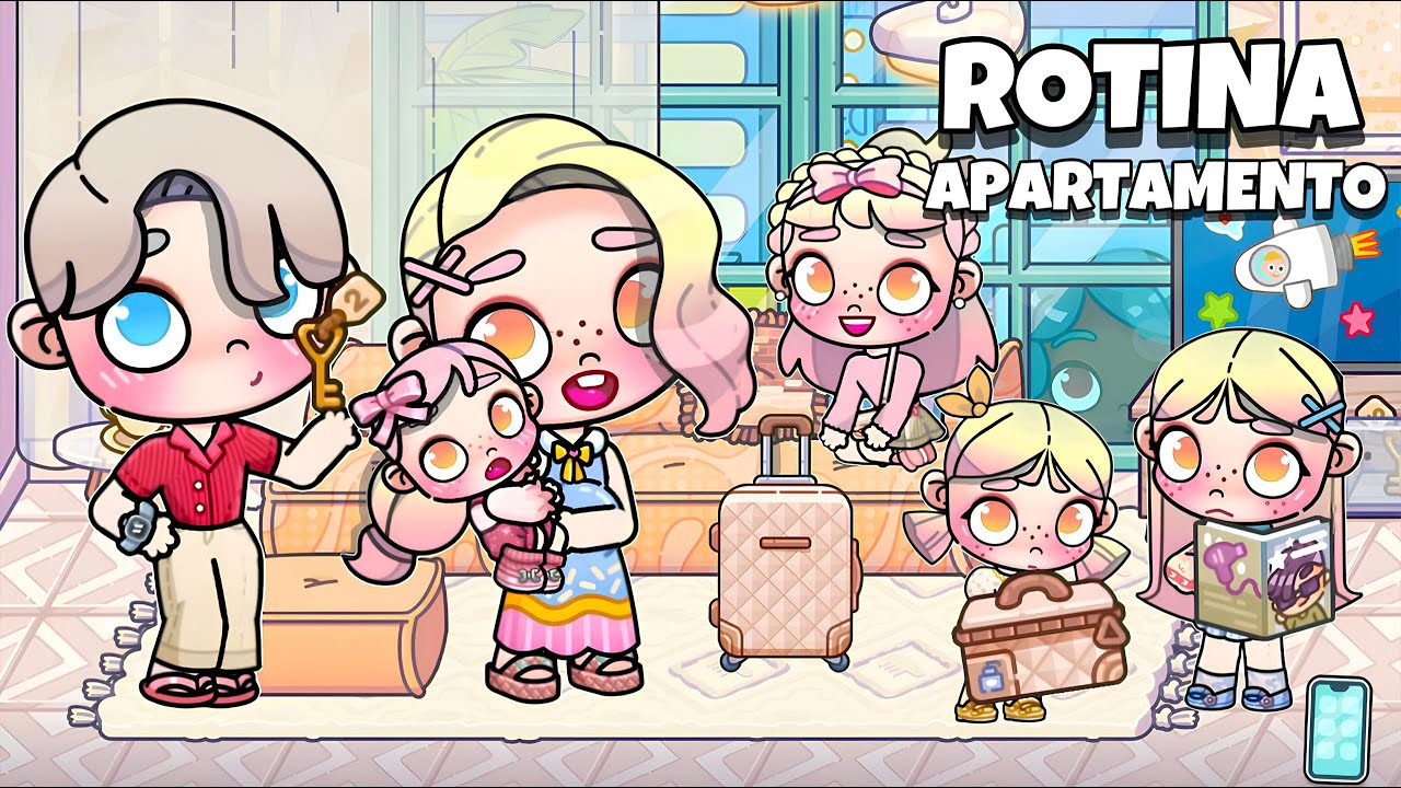 ROTINA NOVO APARTAMENTO 🏡📦 | AVATAR WORLD ROTINAS E HISTÓRIAS PAZU