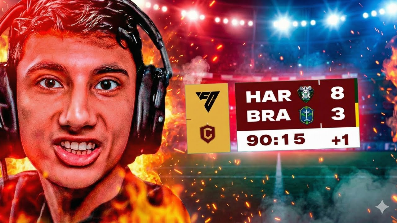 PAIVINHA TOMA GOLEADA DE 8 NA WL E ACUSA ADVERSÁRIO DE SER PRO EM CONTA DE CLIENTE NO EA FC 26!!!