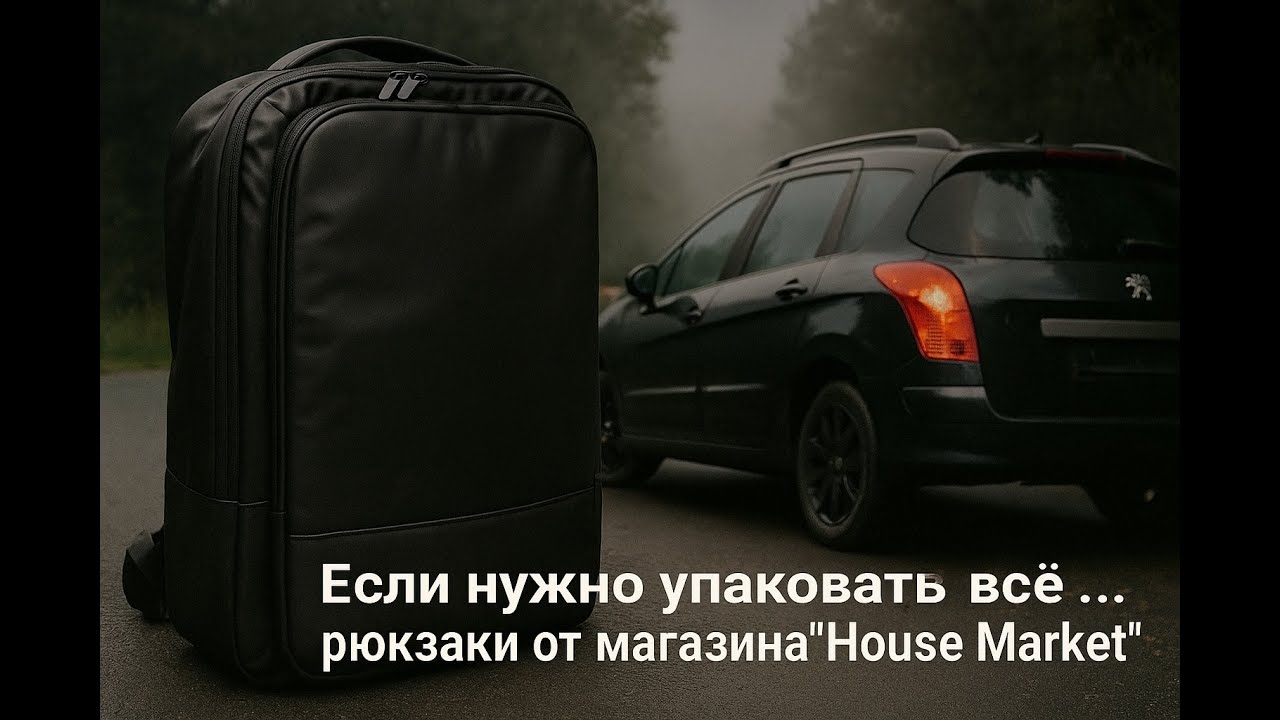 Обзор универсального рюкзака от магазина "House Market"