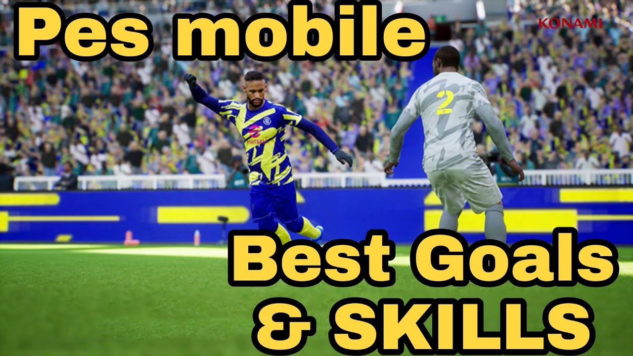 Pes Mobile 2021 | Melhores Dribles e Gols