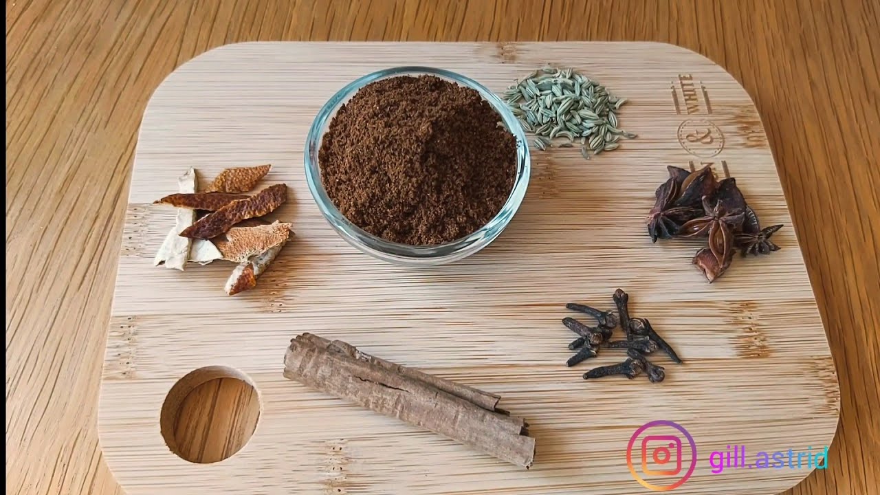 CARA MEMBUAT BUMBU GOHIONG/NGOHIONG/GOHIANG/NGOHIANG - FIVE SPICE POWDER