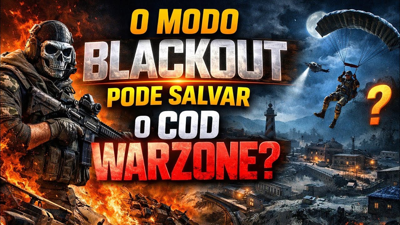 ESSE NOVO MODO BLACKOUT PODE SALVAR O WARZONE! MAS TUDO DEPENDE DA ACTIVISION