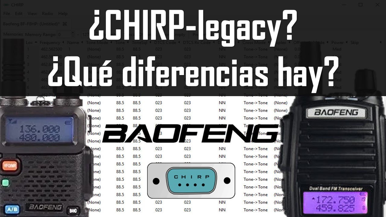 Nueva versión de Programación de Baofeng UV-5R y UV-82!!
