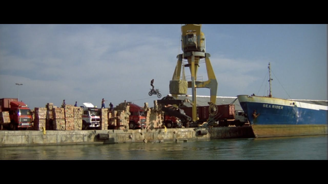 Operation Condor (1991) Dirt bike chase scene