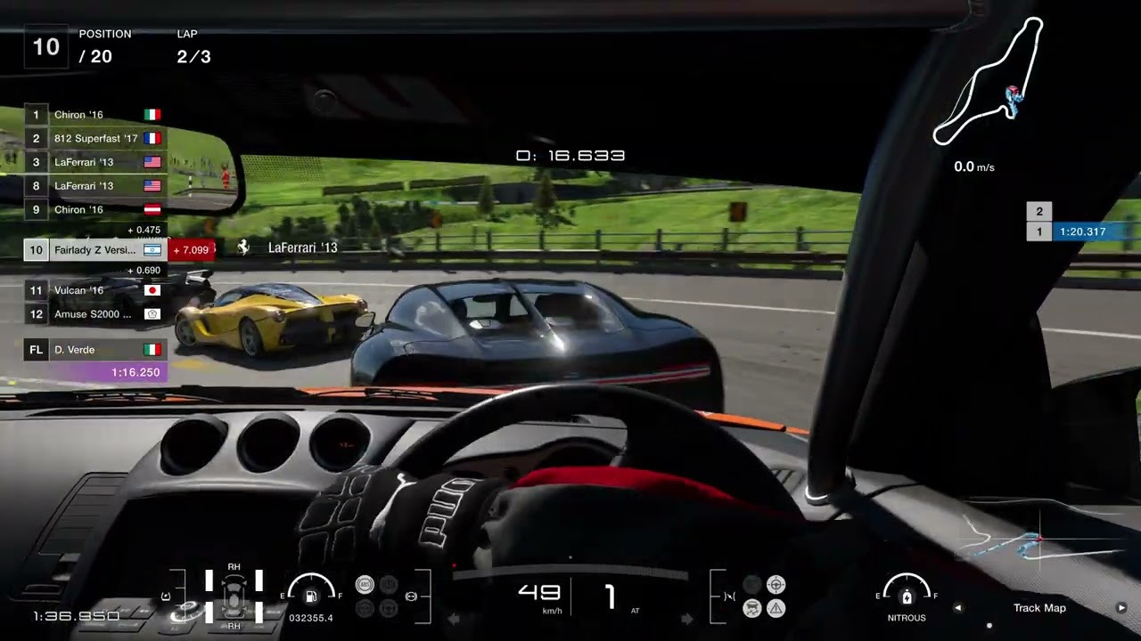 Gran Turismo 7 – Nissan Cockpit View at Eiger Nordwand | PS5