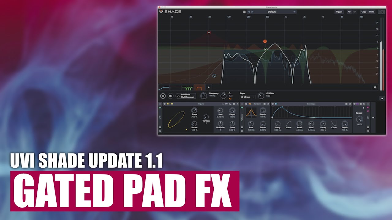 Gated pads FX with UVI Shade
