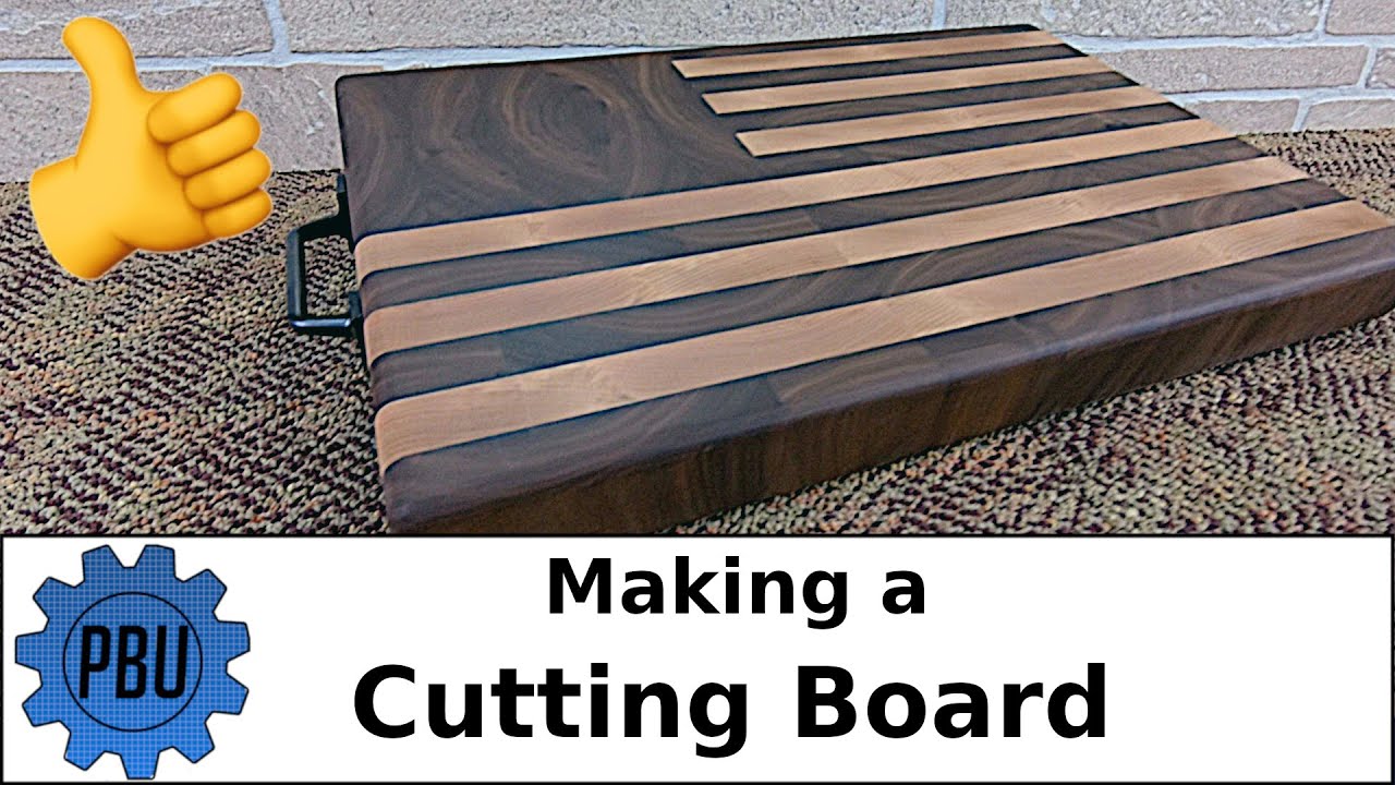 Making an American Flag End Grain Cutting Board