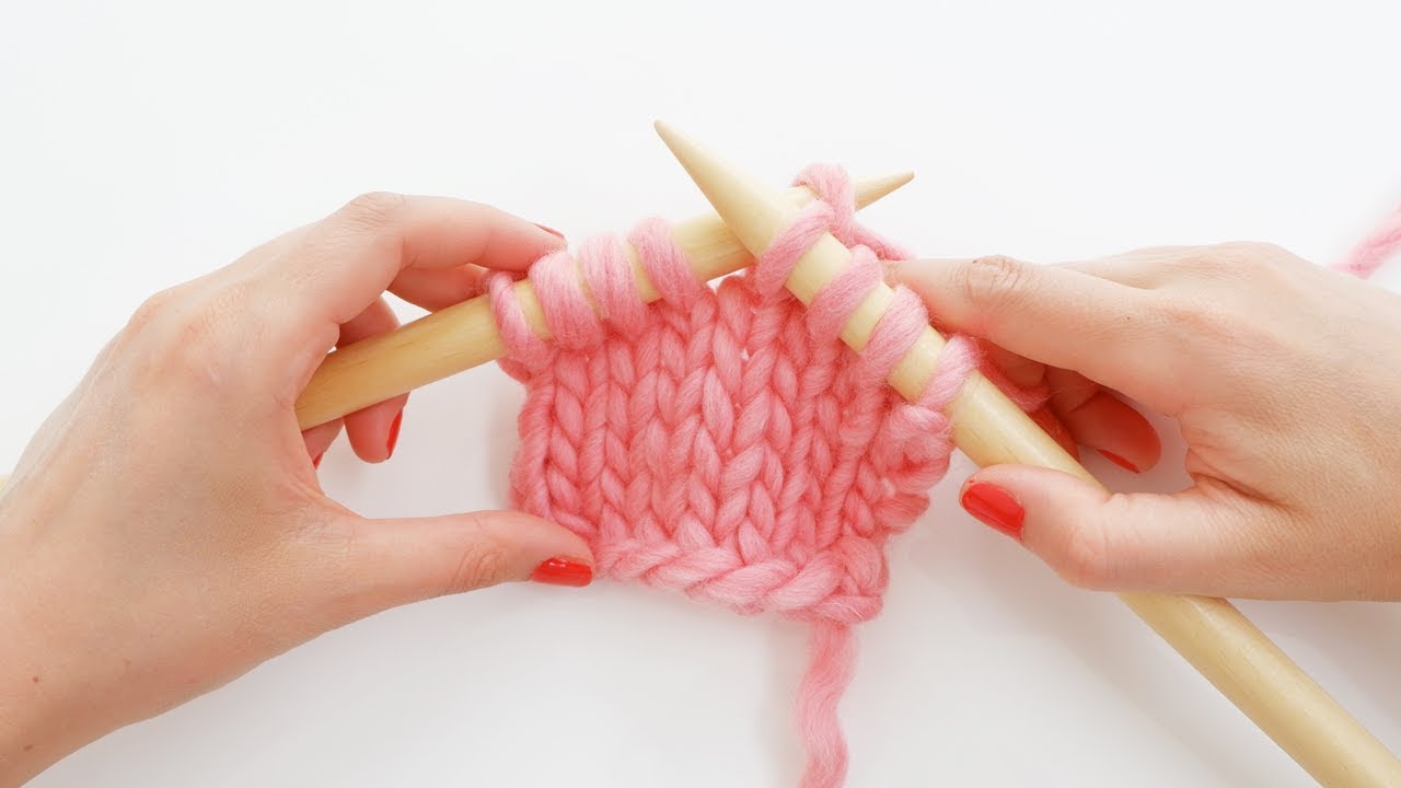#Tricot - Comment tricoter à l'envers (point jersey)