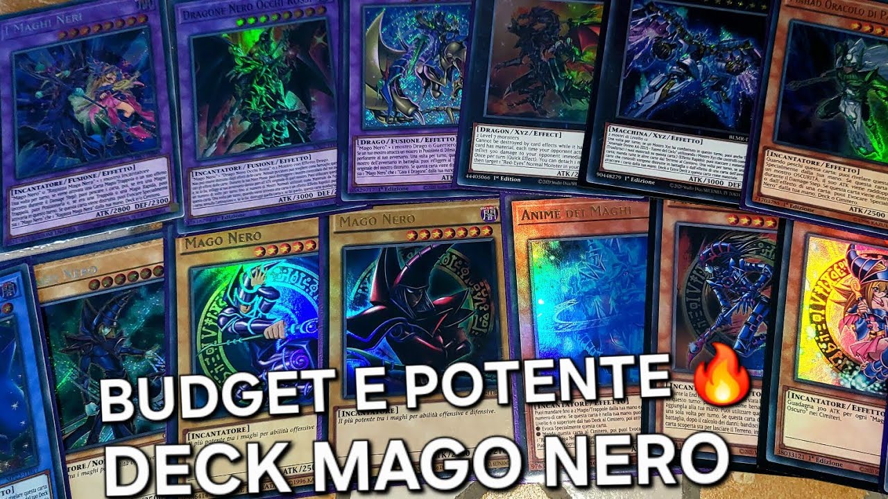YU-GI-OH! DECK MAGO NERO BUDGET MA NON TROPPO 💣🪄 DARK MAGICIAN DECK DICEMBRE 2024 🔥👊🏽