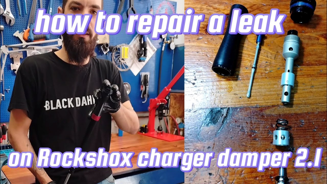 How to repair a leak on Rockshox charger damper 2.1 ( lyric, pike, boxxer)