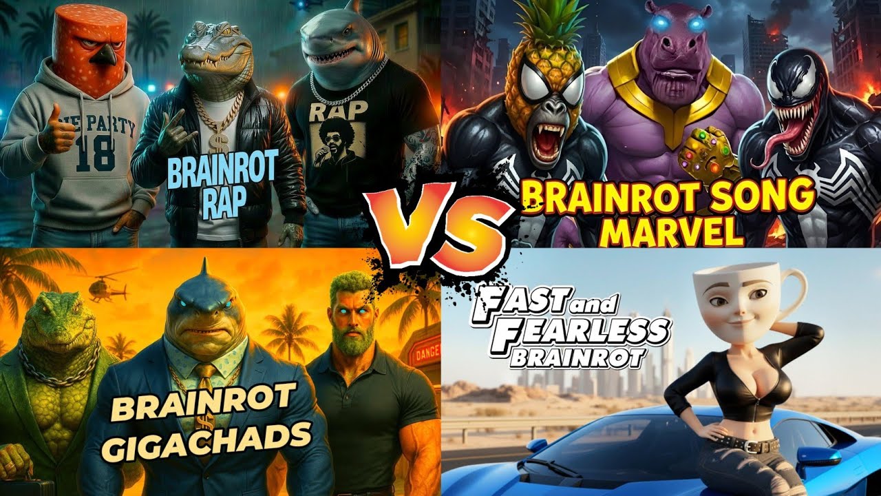 BARINOT SONG MARVEL 🆚 BARINOT GIGACHADS🆚 BARINOT RAP
