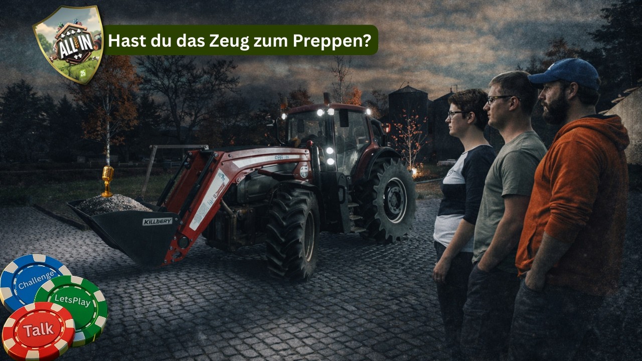 LS25 All In - Hast du das Zeug zum Preppen #109 | Challenge Let'sPlay Talk Farming Simulator 25