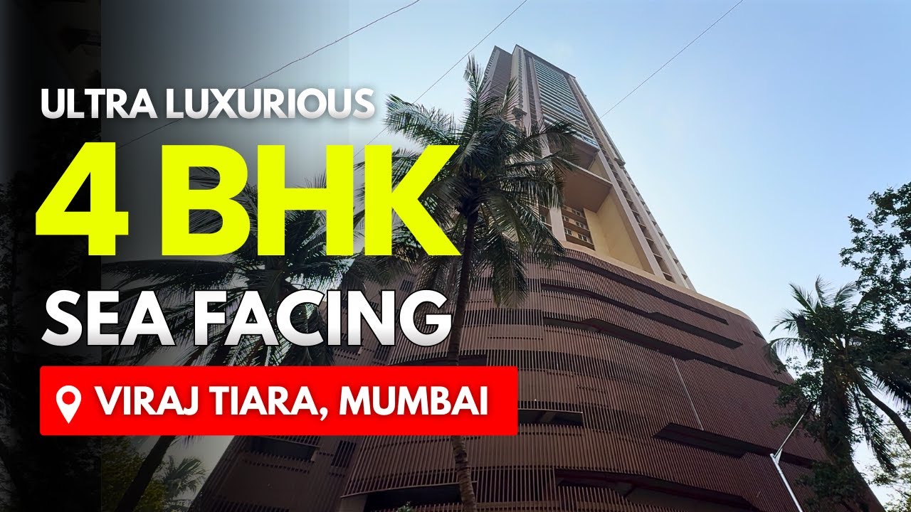 Sea Facing Ultra Luxurious 4 BHK In TIARA by Vraj, Worli, Mumbai | Ready To Move