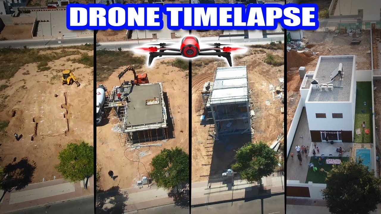 DRONE TIMELAPSE | CONSTRUCCI&Oacute;N de una CASA
