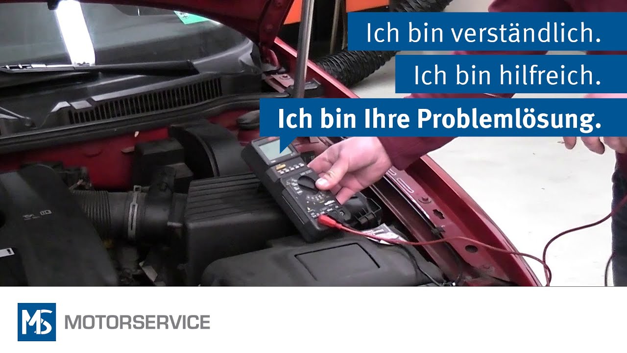 Prüfen von Luftmassensensoren - Motorservice Group