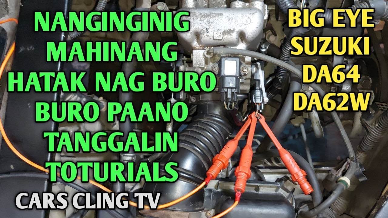 SUZUKI BIG EYE DA64 DA52W ENGINE VIBRATION SHUT OFF DURING AC ON IDLING STAGE ELECTRICAL TOTURIAL