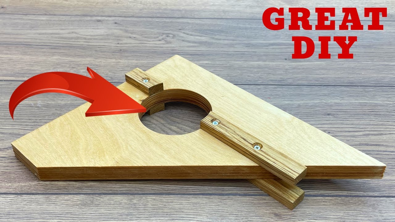 I didn't believe it myself. Great DIY woodworking tool that actually works!