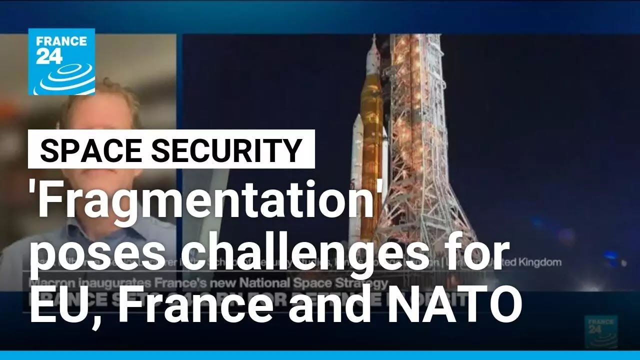 'As we rely more on space, any attack on space will fundamentally impact what we do' • FRANCE 24