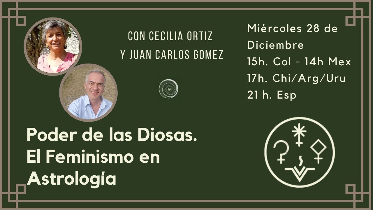 Cecilia Ortiz: Poder de las Diosas. El Feminismo en Astrología, Palas y Ceres