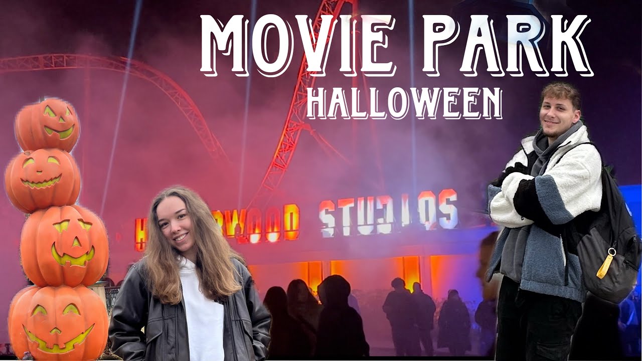Movie Park Halloween Vlog!🎃👻