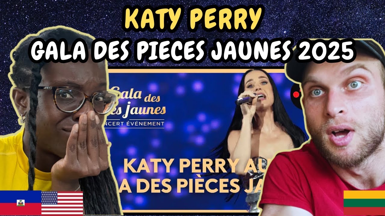 REACTION TO Katy Perry - Live Performance at Gala des Pièces Jaunes 2025 | FIRST TIME WATCHING