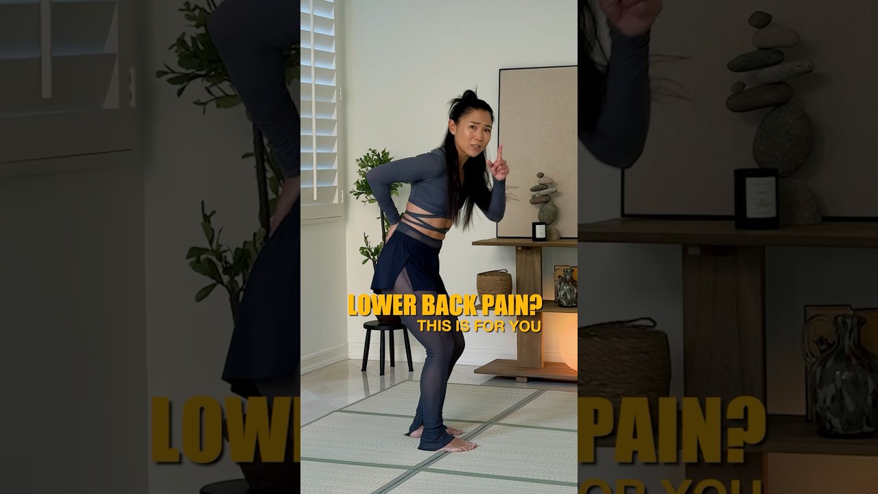 Lower back pain relief - 5 great moves