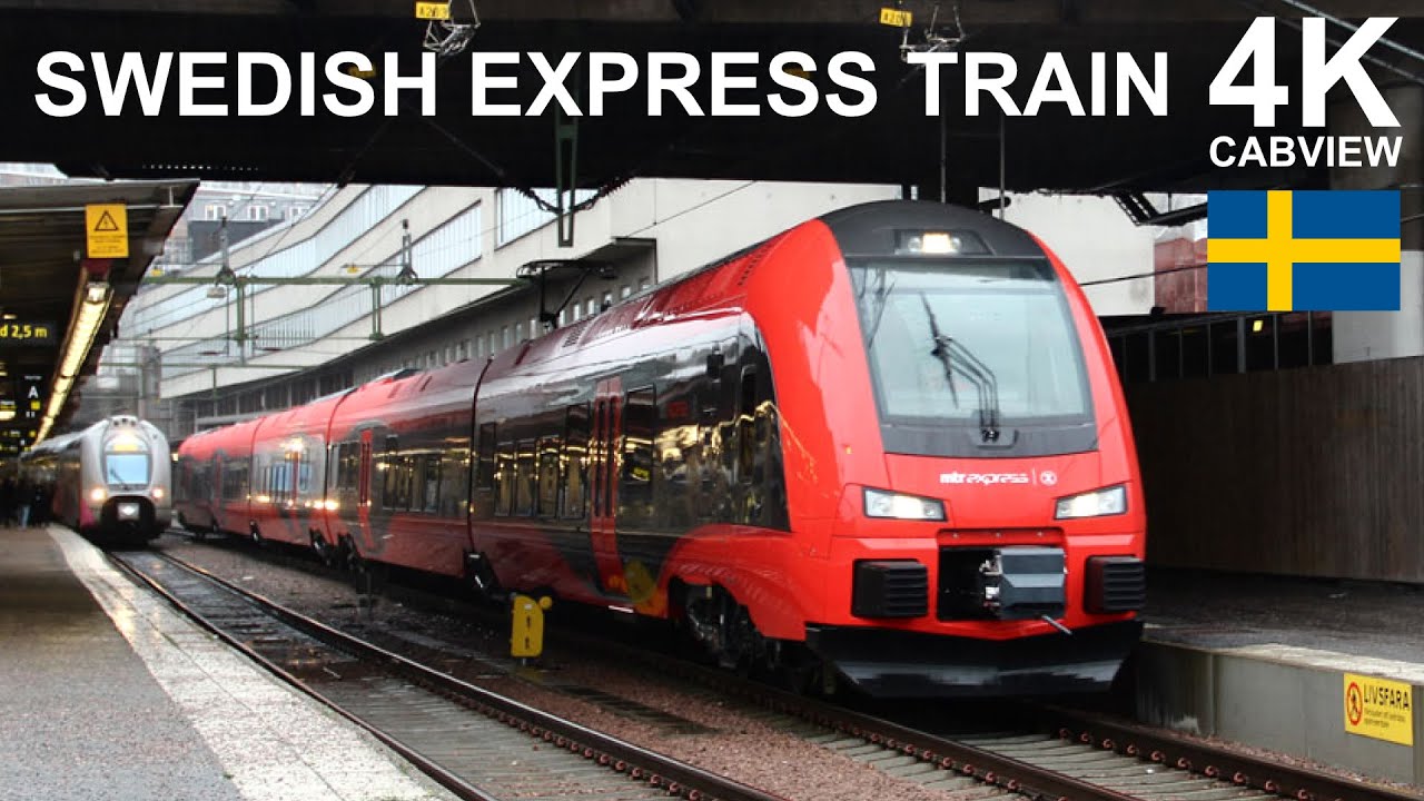 SWEDISH EXPRESS TRAIN (Gothenburg to Stockholm)