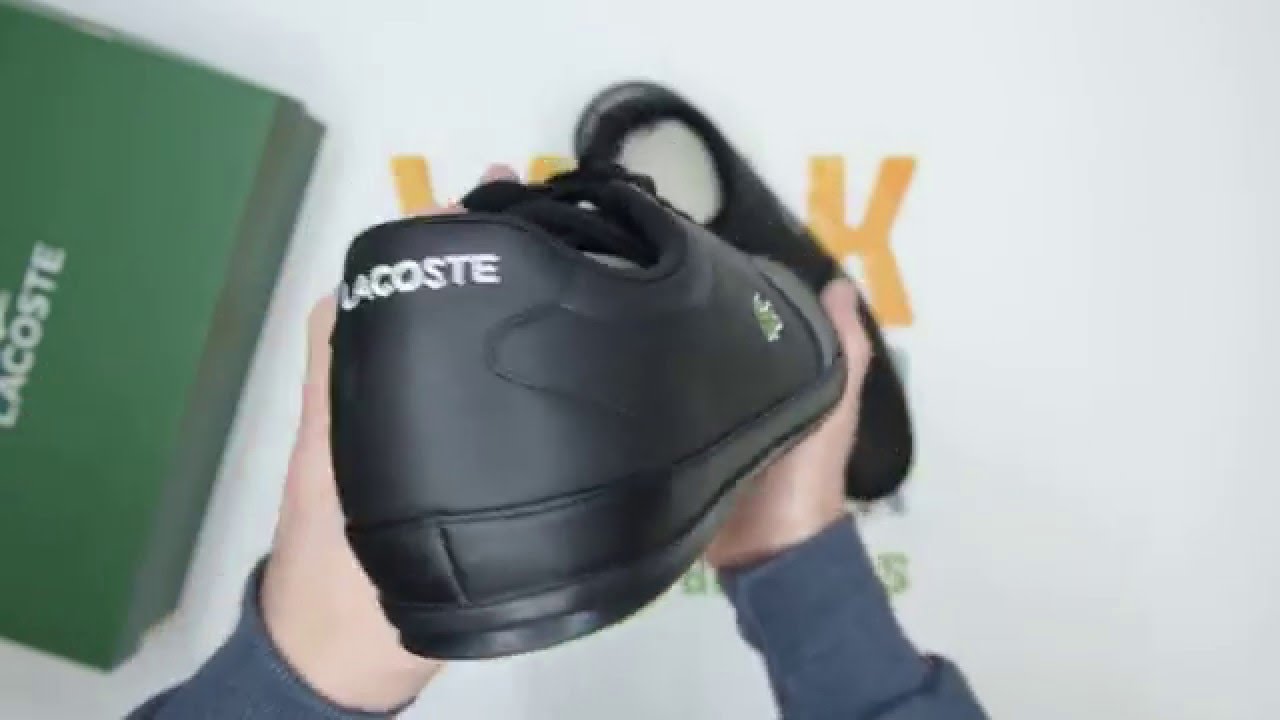 Lacoste Misano Sport 116 1 - Black - Walktall | Unboxing | Hands on