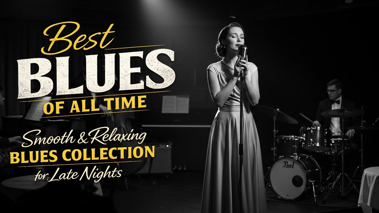 Best Blues of All Time – Smooth & Relaxing Blues Collection for Late Nights