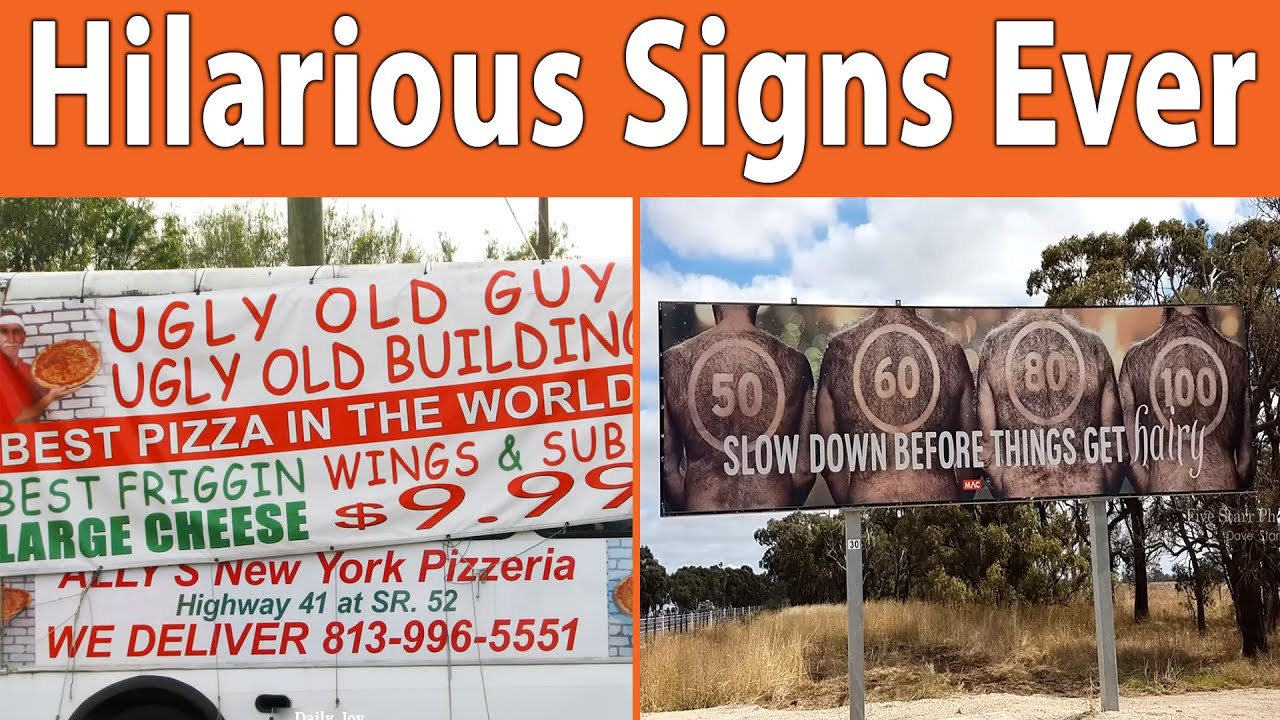 The Most Hilarious Signs Ever That You Won’t Believe Exist! 😂 || Daily Joy