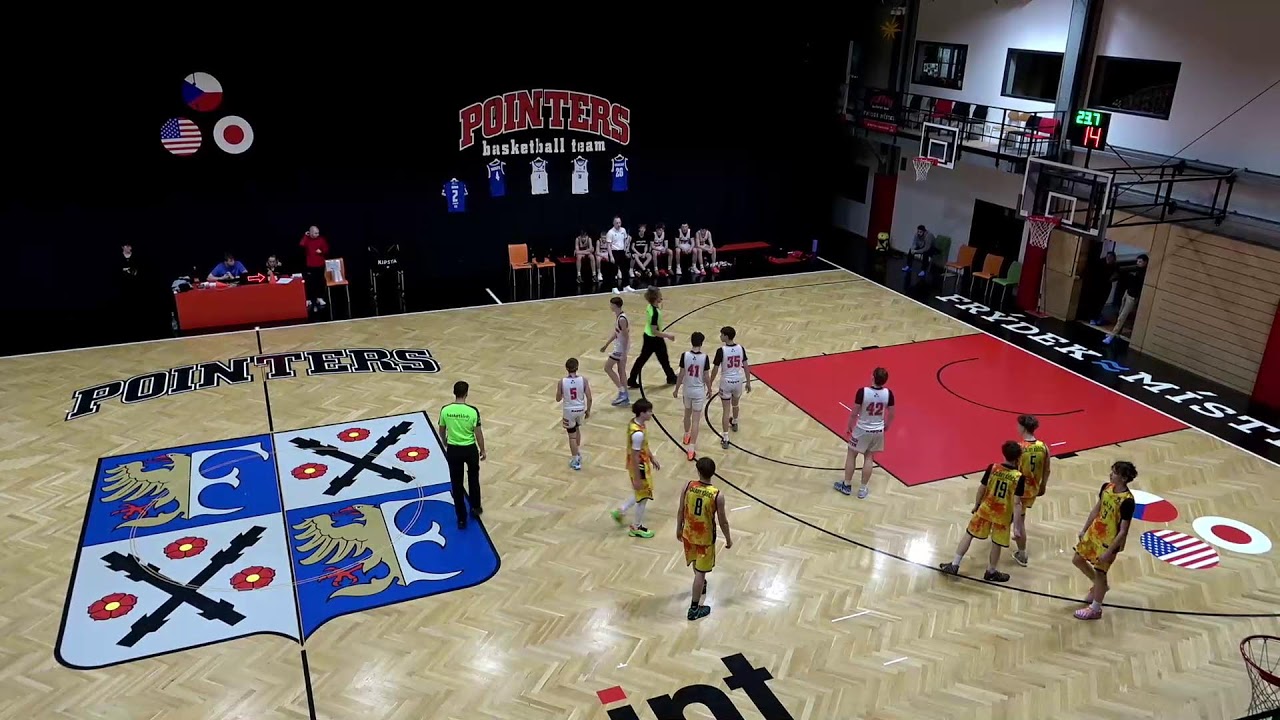 CEYBL U15, 31. 1. 2026, Basketpoint Frýdek-Místek - ŠBK Galaxy Košice