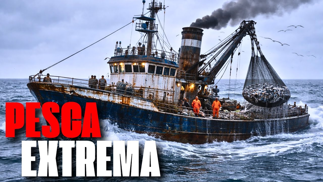 La pesca más EXTREMA y SALVAJE: mar de bering