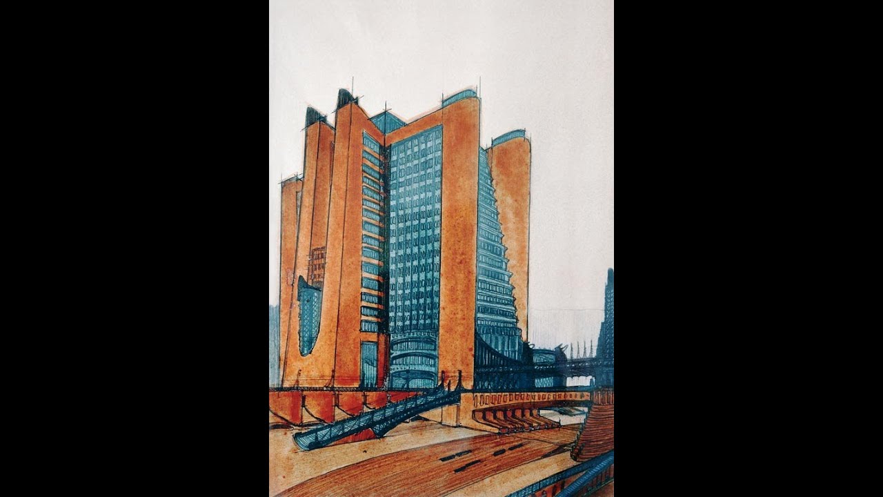 L'architettura futurista: Antonio Sant'Elia e i disegni/progetto da 