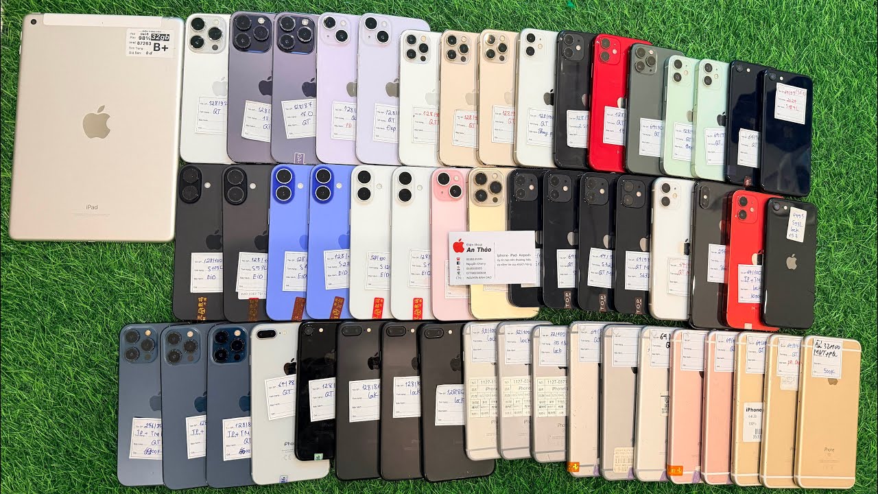 24/1- Hàng về:16plus đẹp chất pin100%/Thanh Lý:12 PRM 66OO-69OOK,6S,6spl vài trăm/12pro,14prm