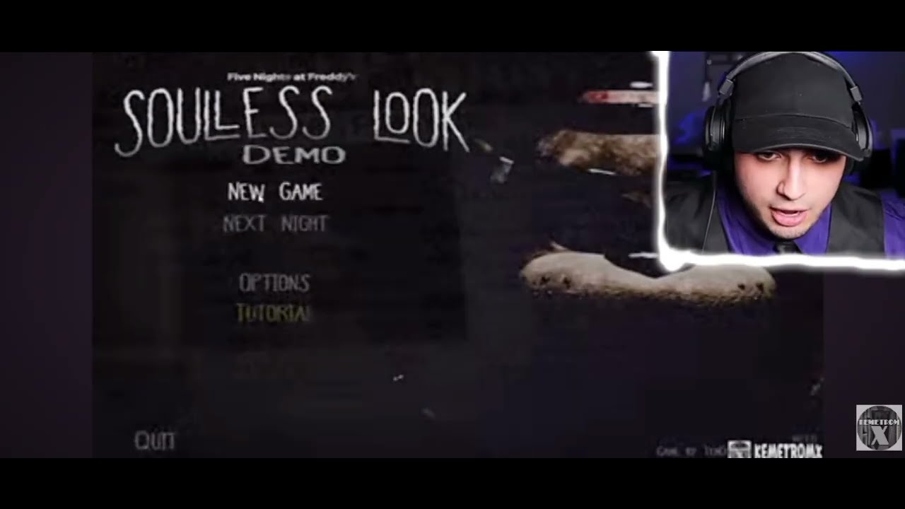 First time playing fnaf soulless look... I'm never playing it again 