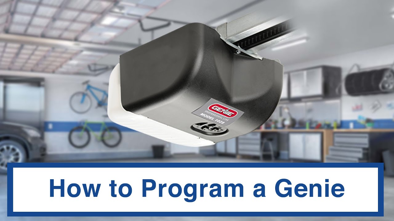 How To Program A Genie Remote