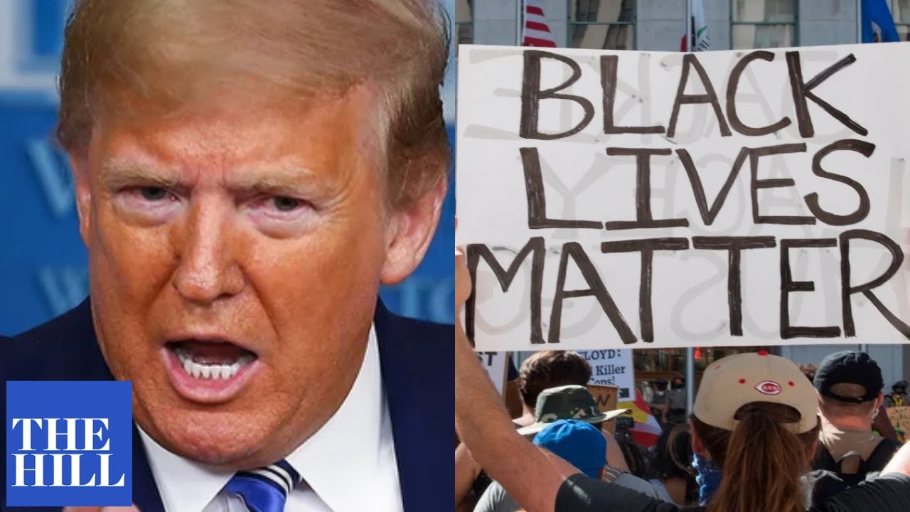 BREAKING: President Trump SLAMS Black Lives Matter movement: 