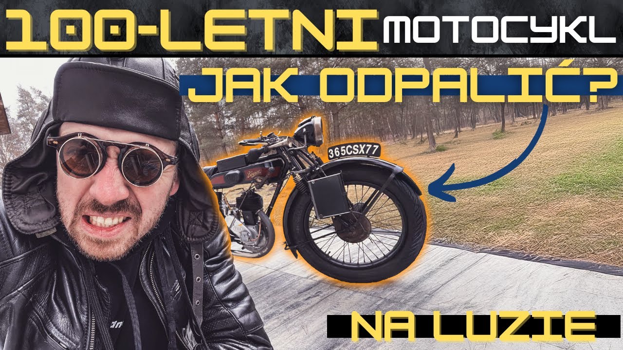 Odpalenie 100-letniego motocykla jest prostsze niż to się wydaje. Terrot HSC 350