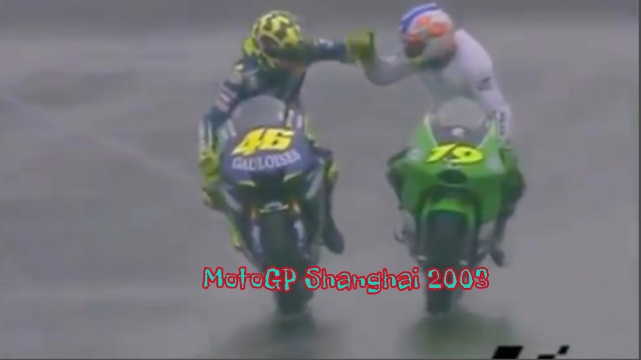 MotoGP Shanghai 2003 - Best wet race - Valentino Rossi Win