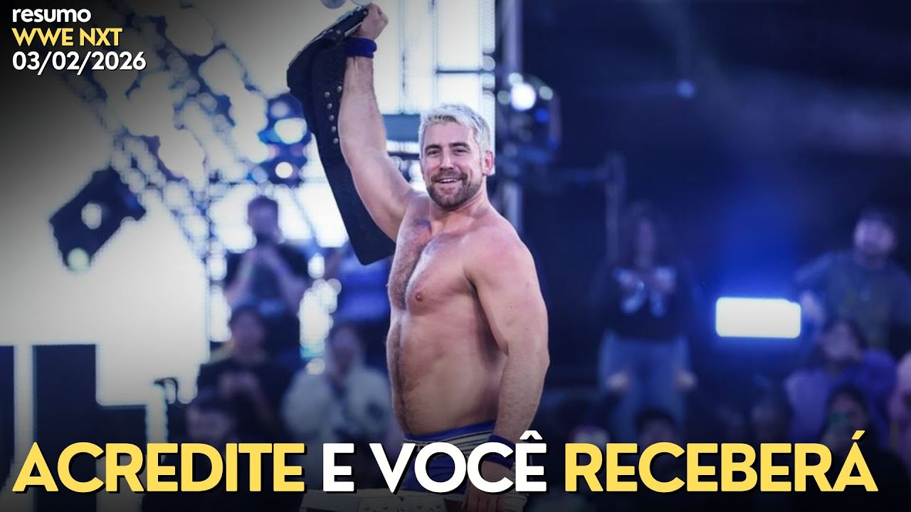 VOCÊ ACREDITOU E ACONTECEU! JOE HENDRY É O NOVO CAMPEÃO DA NXT