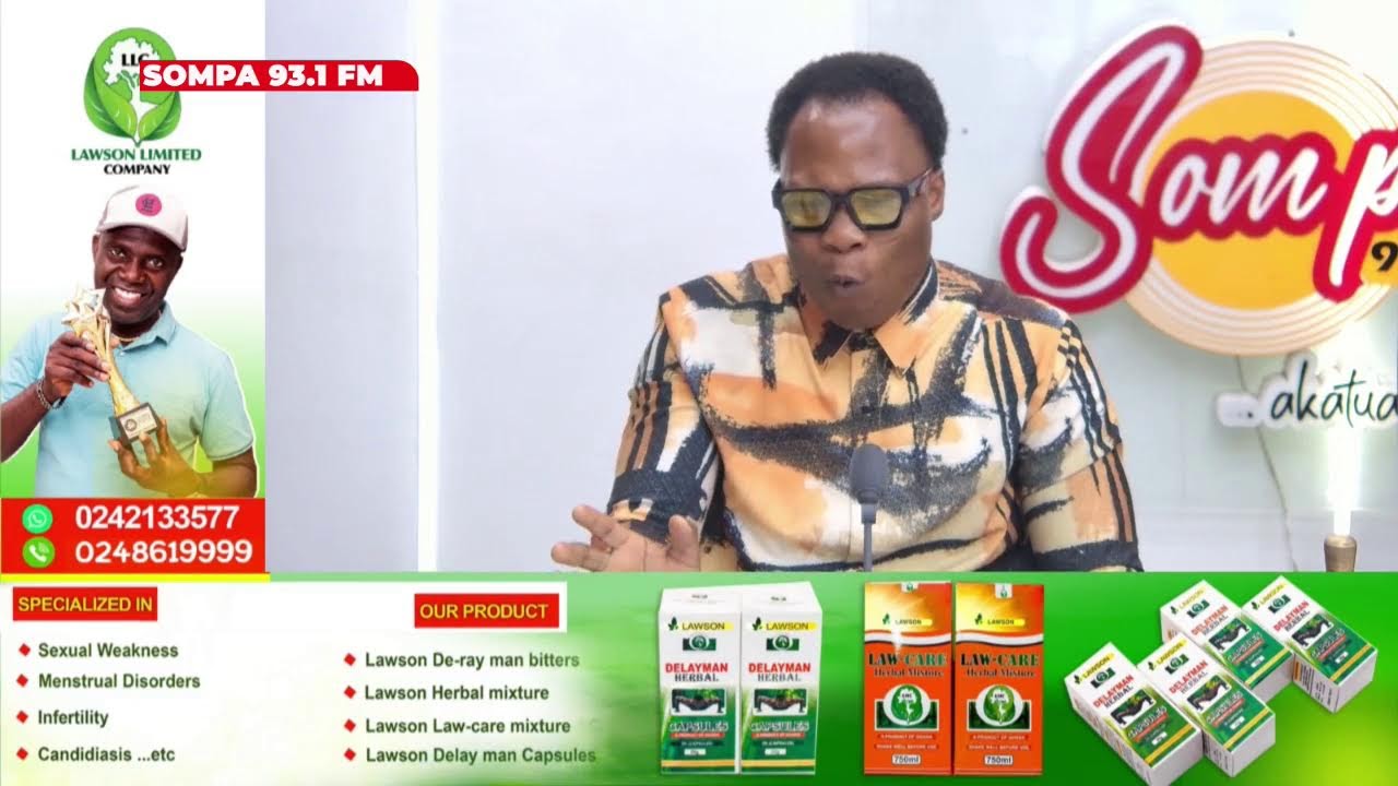 SOMPA NKOMO LIVE ON SOMPA TV/FM WITH OHENENI ADAZOA II 12/11/25