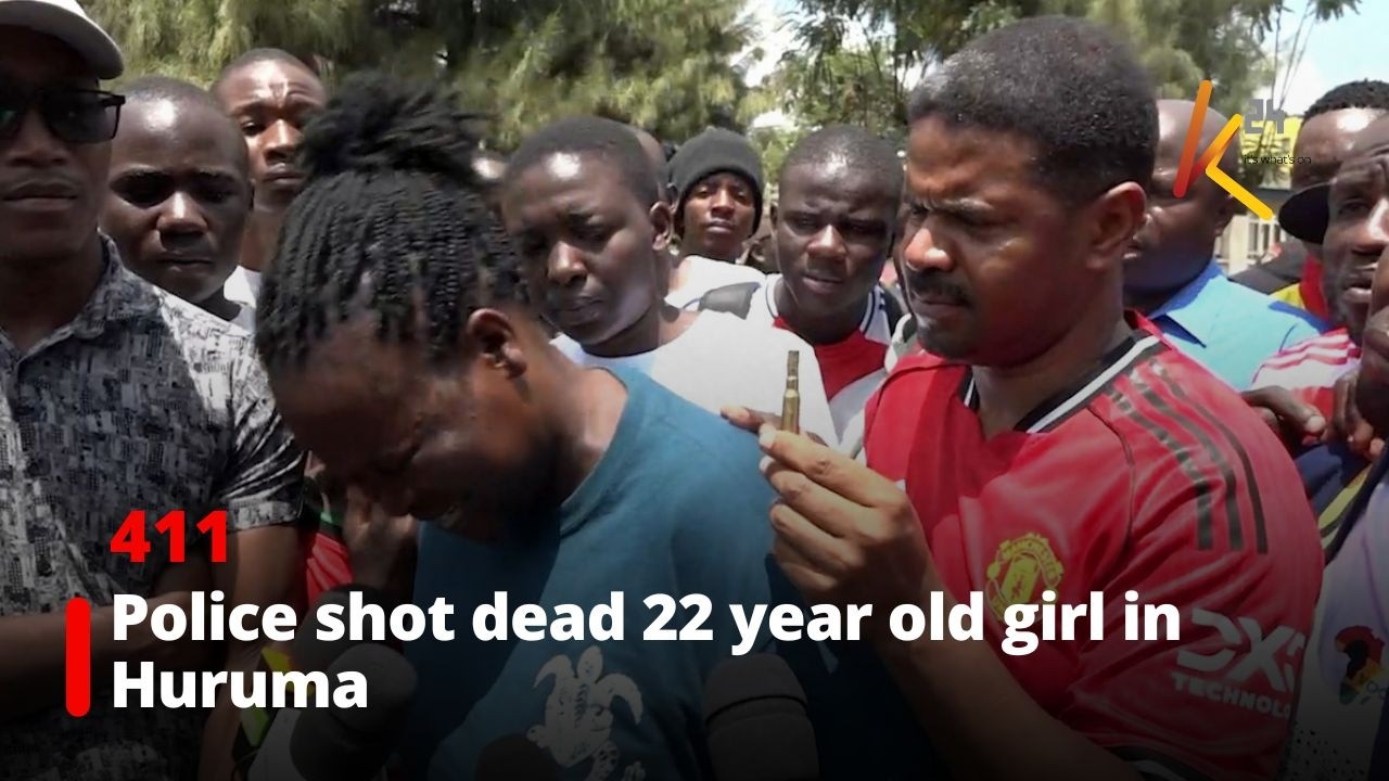 Police shot dead 22 year old girl in Huruma