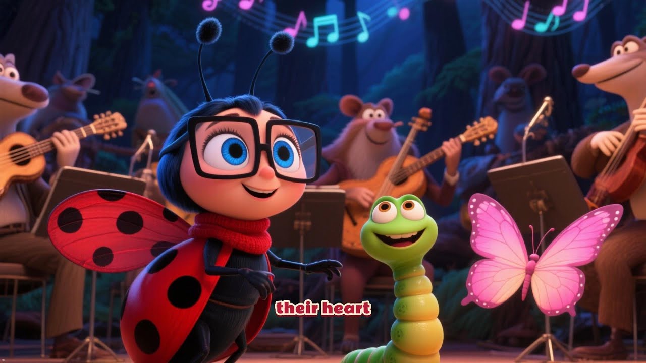 🐞🎵Ruby Builds a Forest Sound Orchestra 🎵🌳 | A Magical Nature Music Adventure for Kids