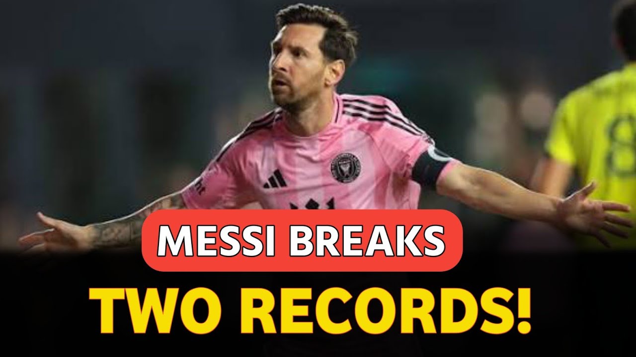 Messi Breaks TWO New Records as Inter Miami Reach Their First MLS Cup Final!