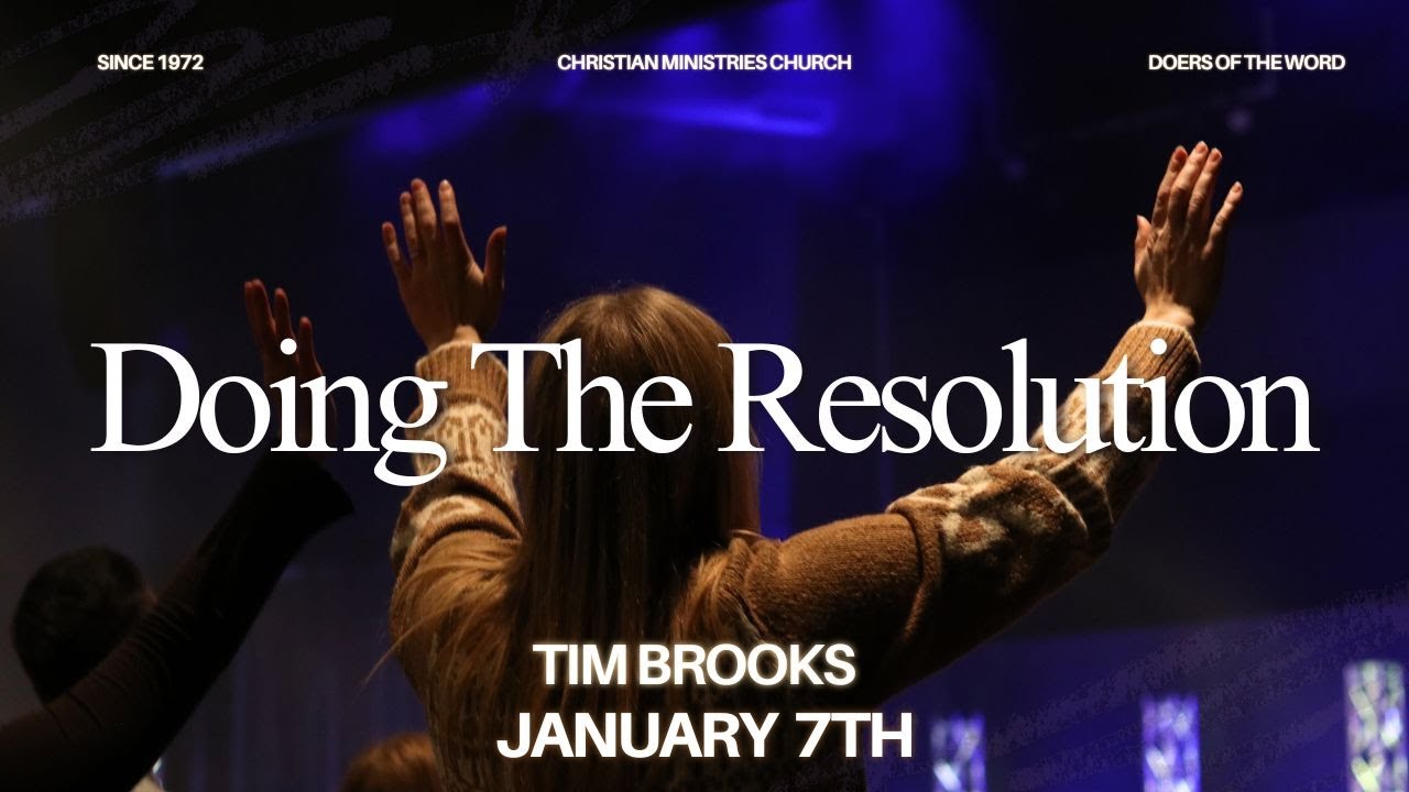Doing The Resolution | Tim Brooks