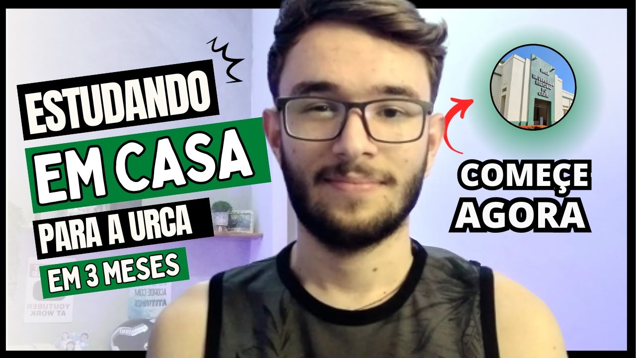 Como estudar em 3 meses para o vestibular da URCA | Lucas Carneiro