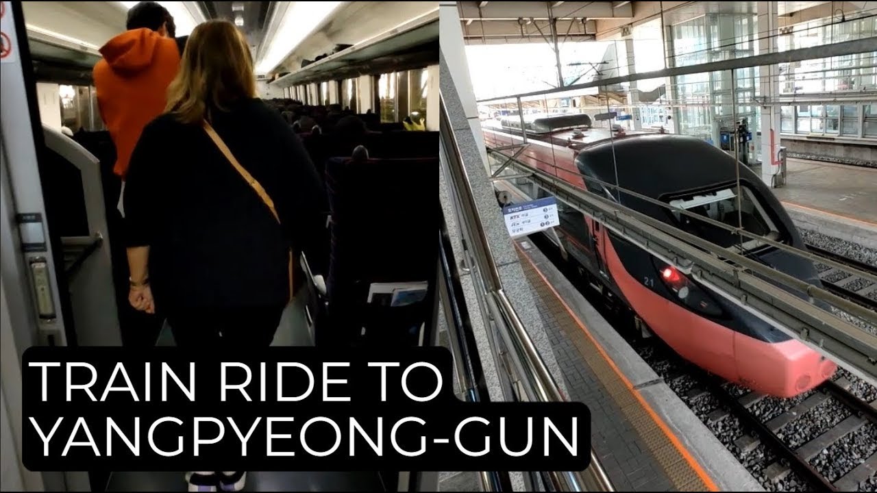 Train Ride to Yangpyeong-gun | South Korea