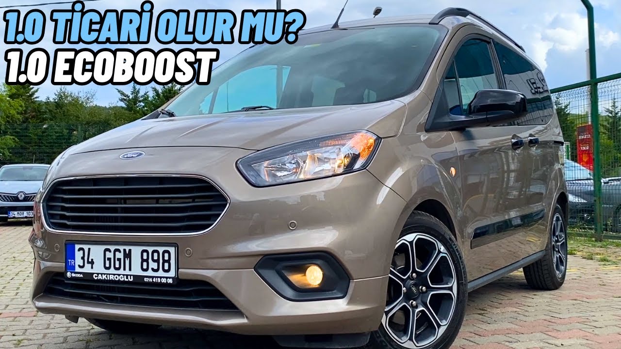 1.0 MOTOR TİCARİ OLUR MU ? FORD TOURNEO COURİER 1.0 ECOBOOST TİTANİUM PLUS !